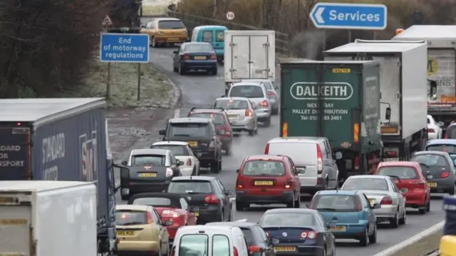 Motorway traffic