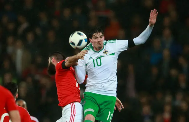 Northern Ireland's Kyle Lafferty