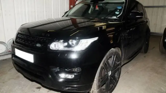 Adam Johnson's Range Rover