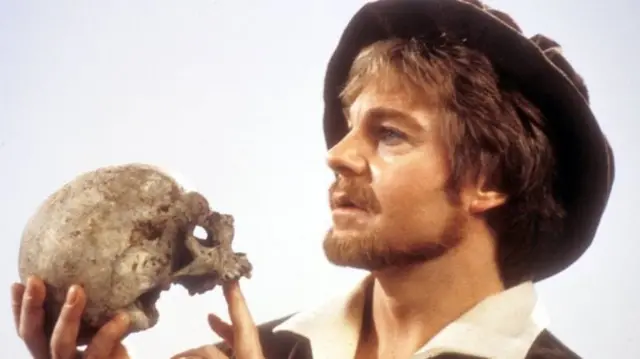 Derek Jacobi in a BBC adaptation of William Shakespeare's play 'Hamlet'