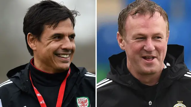 Chris Coleman and Michael O'Neill