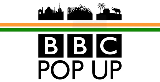 BBC Pop Up India logo