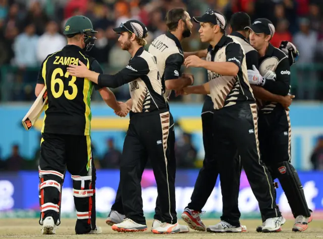 Australia lose to New Zealand