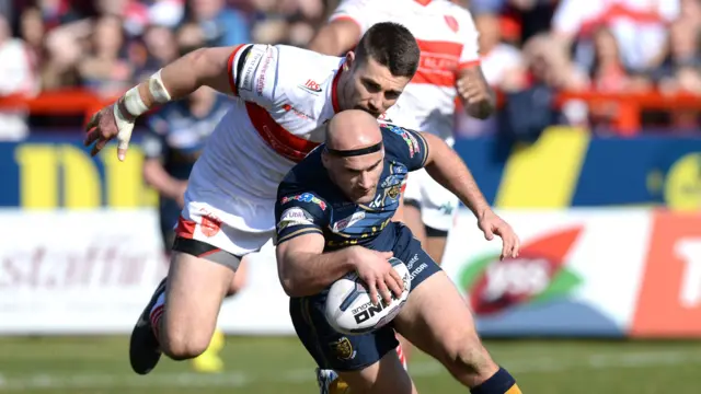 Danny Houghton scores