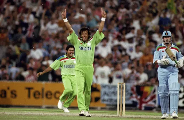 Pakistan win 1992 World Cup