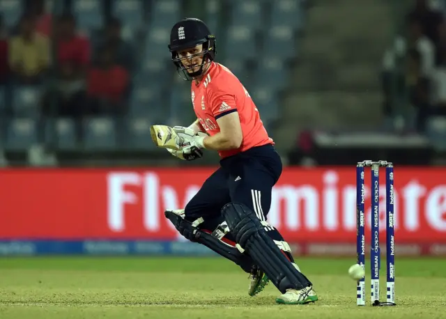 Eoin Morgan in bat for England