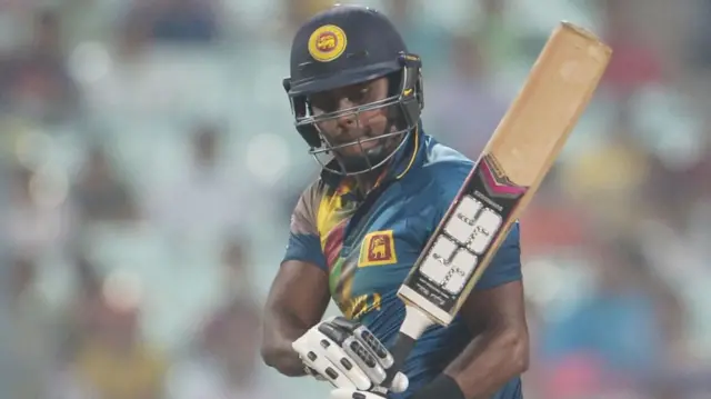 Sri Lanka's Mathews