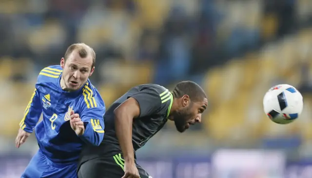 Ashley Williams and Roman Zozulya