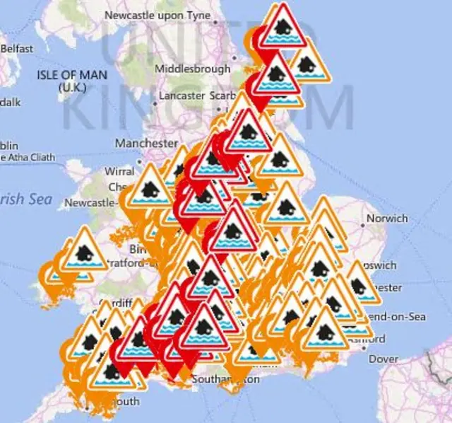 Flood warnings