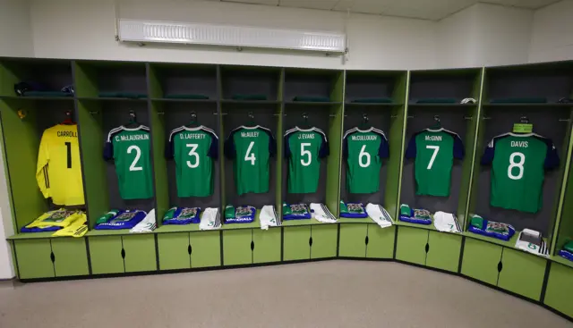 NI dressing room