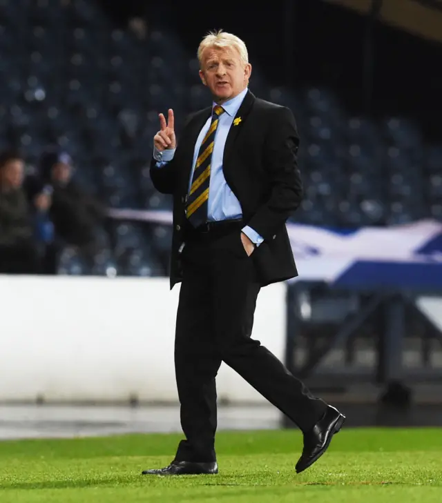 Scotland manager Gordon Strachan