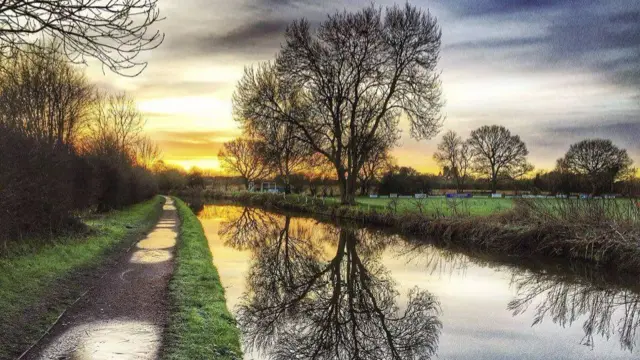 Waterway in Wombourne