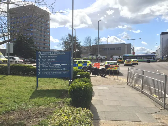 Basildon Hospital scene