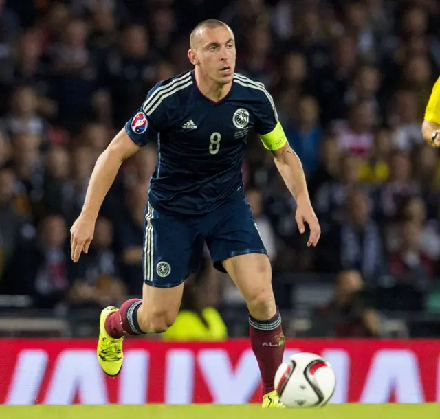 Scotland captain Scott Brown