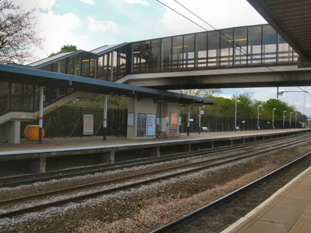 Platform 2, Bedford Railway Station