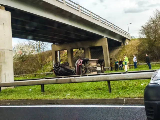 Crash on A127
