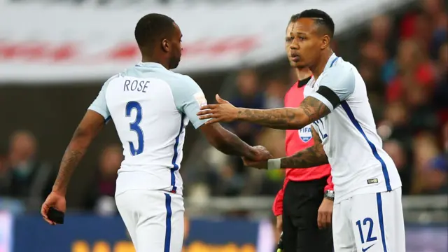 Nathaniel Clyne replaces Danny Rose