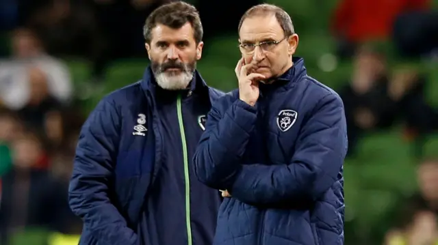 Roy Keane and Martin O'Neill