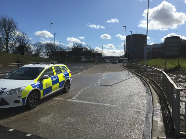 Basildon Hospital scene