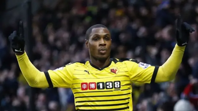 Odion Ighalo in December 2015