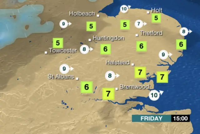Weather map