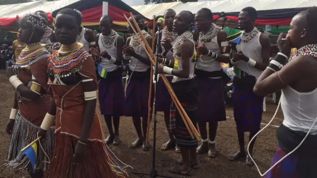 Dancers in Arusha, Tanzania