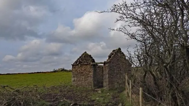 Blue sky over Staffordshire Moorlands