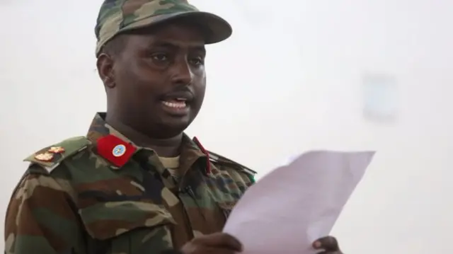 Hasan Ali, chairman of the Somali military court in Mogadishu - 3 March 2016