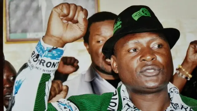 Frank Bwalya, deputy PF spokesman