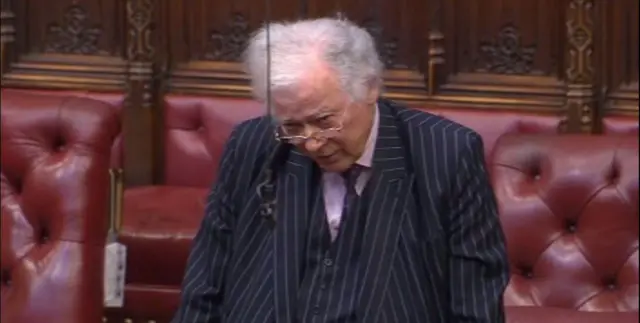 Labour peer Lord Campbell-Savours