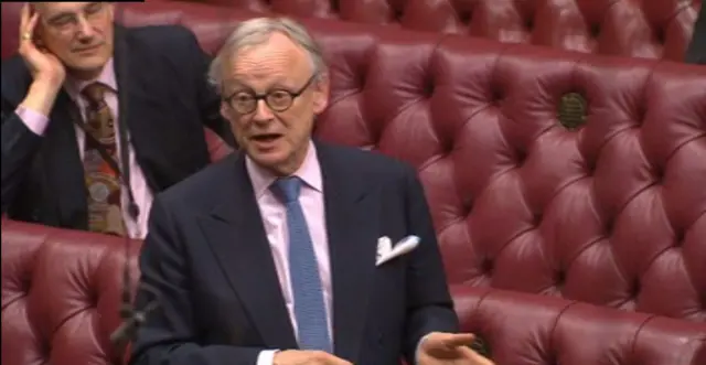 Conservative peer Lord Deben, who as John Gummer