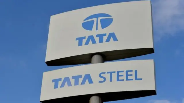 Tata Steel sign