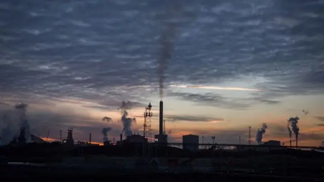 Port Talbot Steel works