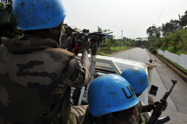 UN peacekeepers