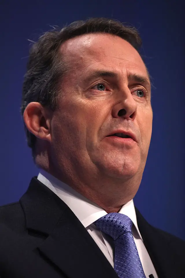 Former defence secretary Liam Fox