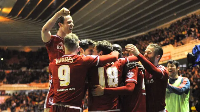 Middlesbrough celebrate