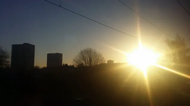 Birmingham sunrise