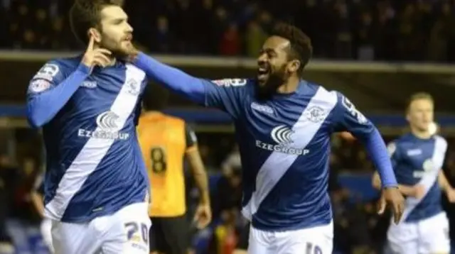 Jon Toral celebrates his winner against Hull City