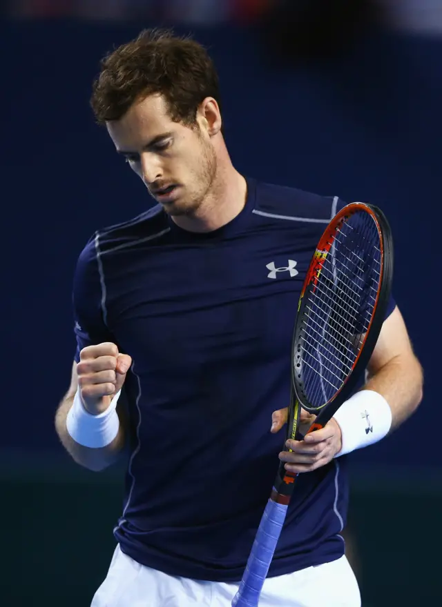 Andy Murray at Davis Cup