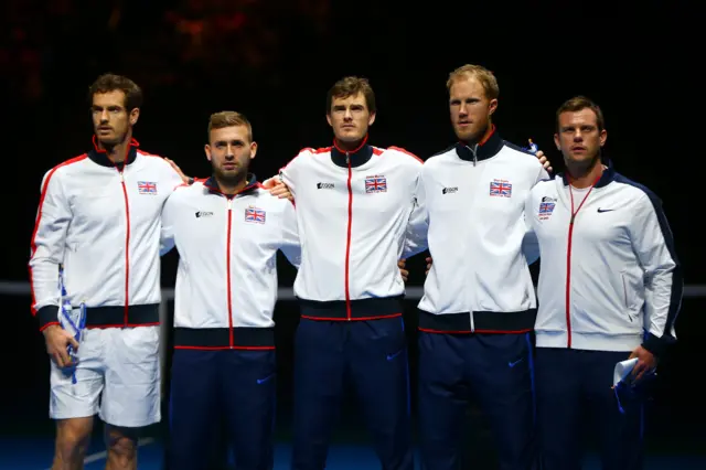 GB Davis Cup team