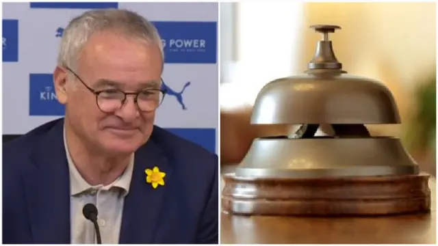 Ranieri and a bell