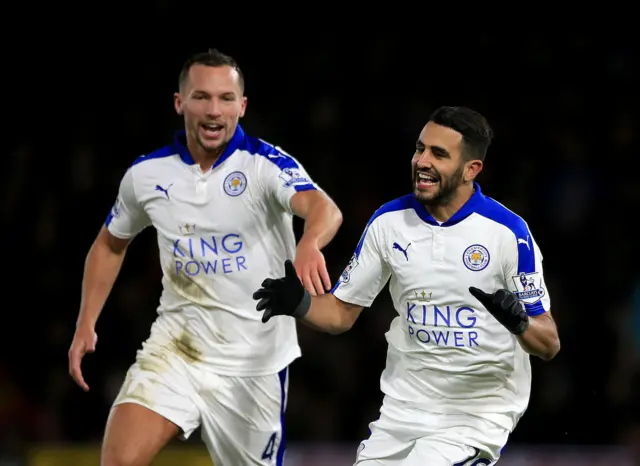 Leicester celebrate