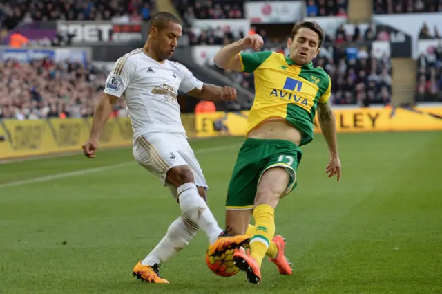 Wayne Routledge and Robbie Brady