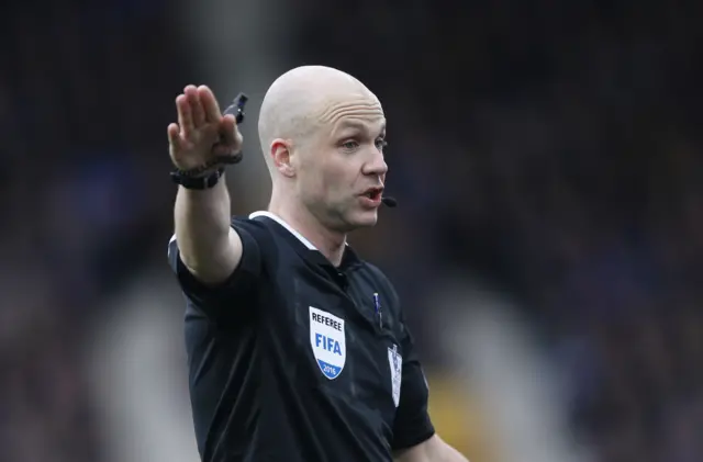 Referee Anthony Taylor