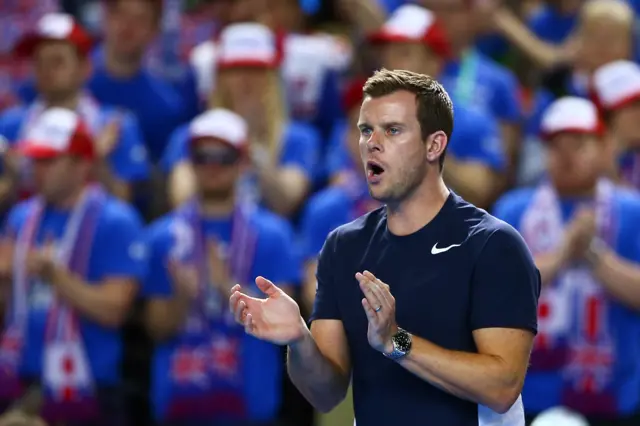 Leon Smith the Great Britain team captain