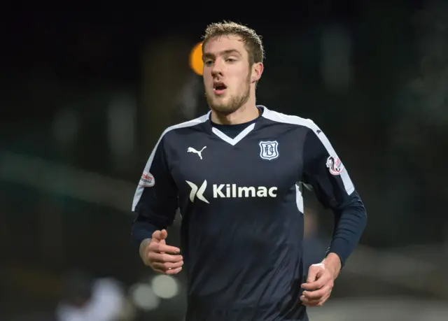 Dundee midfielder Kevin Holt