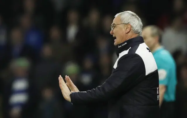 Leicester manager Claudio Ranieri