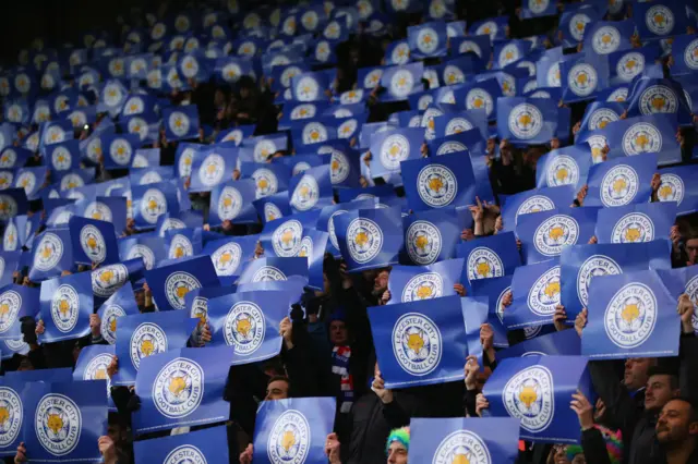 Leicester supporters