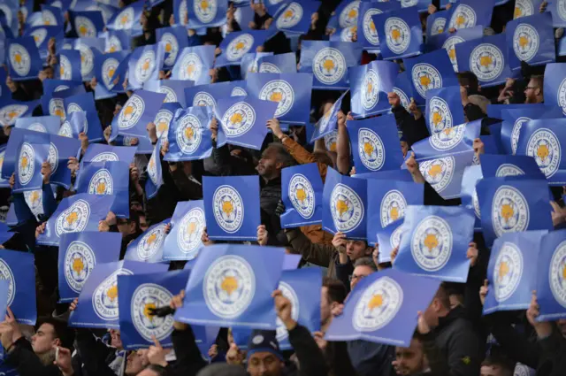 Leicester City fans