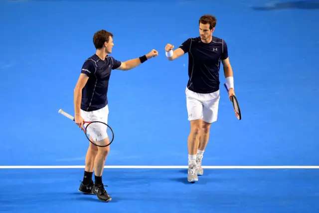 Jamie and Andy Murray